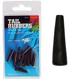 Speciální Cena Giants fishing Převlek na závěsku Tail Rubbers Green/10ks ( 20mm )